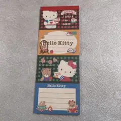 サンリオ　レトロ　Hello Kitty ハローキティ 切り取りメモ メモ用紙