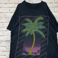 USA製90sヴィンテージTシャツ！シングルステッチブラック古着2XL 0616のサムネイル