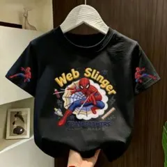 スパイダーマン　可愛いトップス　半袖