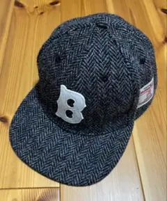 【美品】BASE CONTROL キャップ ハリスツイード