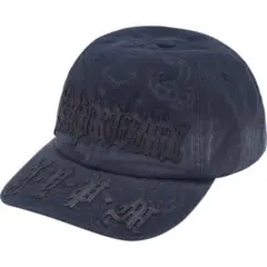Supreme Leather Applique 6-Panel ネイビーのサムネイル