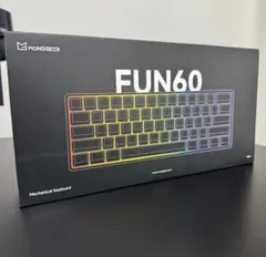 MonsGeek FUN60 Pro SP 有線モデル ホワイト