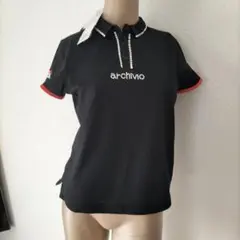 新品未使用】archivio ゴルフウェアレディース 半袖ポロシャツ
