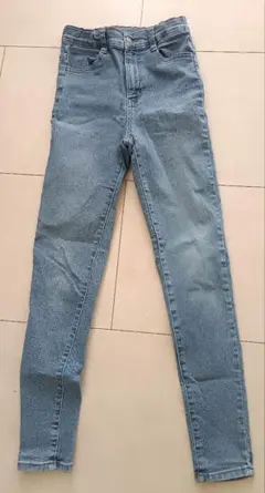 GU スキニーデニムパンツ 150
