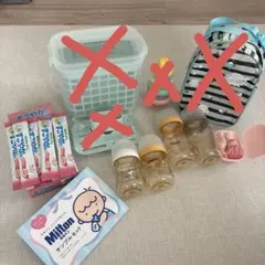 Pigeon 母乳実感 哺乳瓶 4本セット　哺乳瓶消毒ケース　粉ミルク　他