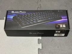 未使用　BLACK PAWN CHERRY茶軸キーボード