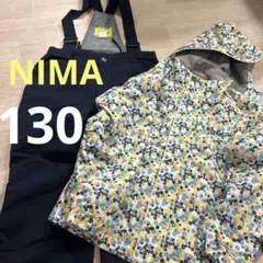 美品】NIMA✴︎スキーウェア スノボウェア 130㌢