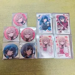 にじさんじ Sweet Floaties 缶バッジ チェキ風カード