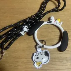 スヌーピー スマホショルダーストラップ