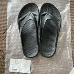 ブラック ビーチサンダル 24.5cm