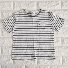 COMME CA DU MODE ストライプTシャツ 120A
