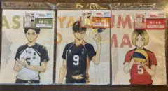 ハイキュー!! ベースヤードトーキョー A3 クリアポスター 宮黒尾牛島