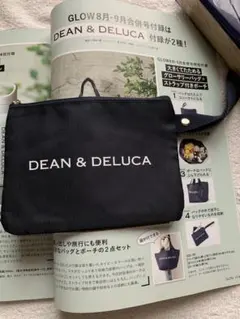 【新品未使用】DEAN & DELUCA ストラップ付きポーチ　GLOW付録のサムネイル