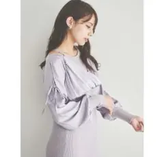 【限定お値下げ】dazzlin サテンドッキングリボン2ピース