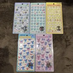 【正規品】 ボンボンドロップシール ミニ 5点 サンリオ ディズニー