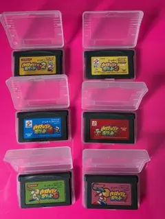 パワプロクンポケット 1・2・3 ・4・5・6・7 セット　GBA　ソフト　中古