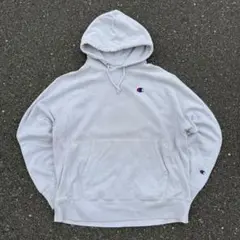 マ*キ様 US規格　古着　チャンピオン　パーカー　ホワイト　リバースウィーブ　フ