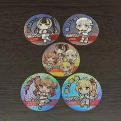 HMV 購入特典ステッカー　全5種　ReGLOSS Snapshot 発売記念