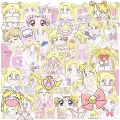 【新品】セーラームーン ステッカー 50枚 大量