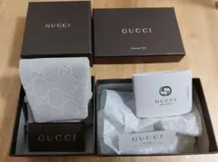 GUCCI　グッチ　箱　リング　ブラウン
