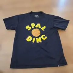 SPALDING バスケットボールTシャツ Mサイズ ブラック