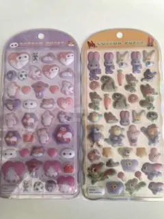 ‪☆ズートピア‪☆ベイマックス☆コットンパフィーシール