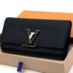 【IC 極美品】ルイヴィトン ポルトフォイユ カプシーヌ 長財布 トリヨン　黒