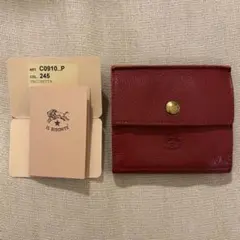 IL BISONTE 二つ折り財布 赤のサムネイル