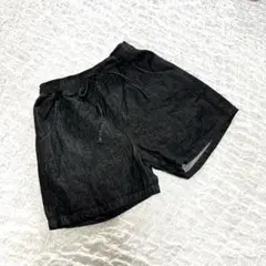 美品【ロキシー】（S）デニムショートパンツ 黒 短パン ハーフ ボトムスのサムネイル