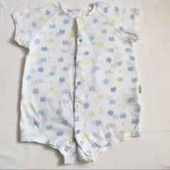 【値下げ！】赤ちゃんの城 半袖 ロンパース 80サイズ