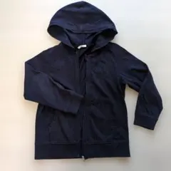 GU ネイビー パーカー 120