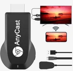 Anycast 新品 簡単接続 大画面へミラーリング ドングルレシーバー