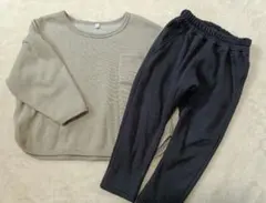 セットアップ　裏起毛