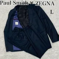 現行 Paul Smith ZEGNA ゼニア スーツ ストライプ セットアップ