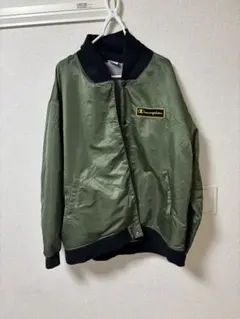 Champion ナイロンジャケット オリーブ