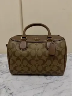 COACH シグネチャー 2way ミニボストンバッグ - メルカリ
