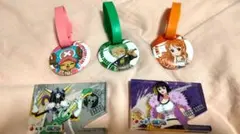 ワンピース 松屋 コラボ キーホルダー 5種セット