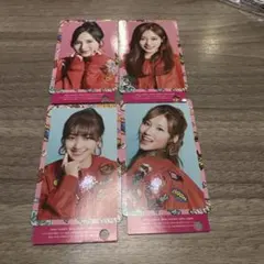 TWICE ハイタッチ券　トレカ　ツウィ、サナ、ミナ、ジヒョ