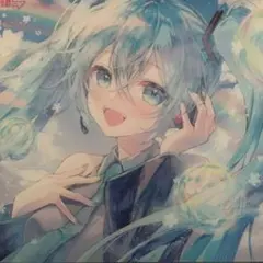 初音ミク ガラスマウスパッド キャラクターグッズ
