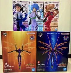 エヴァンゲリオン 一番くじ　上位賞フィギュア　コンプ