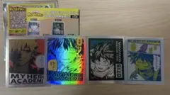 ヒロアカ オーロラステッカーコレクション 緑谷出久＆爆豪勝己【4枚