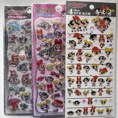 パワーパフガールズ ❤︎ プチドロップステッカー・4サイズ ステッカー