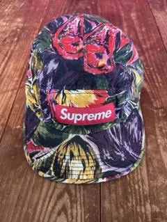 Supreme 花柄 ワークキャップ Supreme シュプリーム 19AW Flower Jacquard 5-Panel フラワー