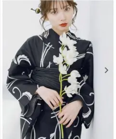 Dita浴衣・帯・下駄・腰紐セット