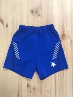 中古品・美品☆デサント☆バレーボール ハーフパンツ ブルー Mサイズ