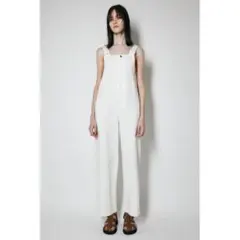 ◆ moussy マウジー WIDE サロペット オーバーオール ホワイト 1のサムネイル