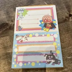 昭和レトロ　アンパンマン　メモ帳