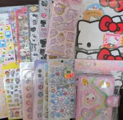 【正規品】シール　おまとめ　18シート＆シールバインダー　ぷくぷく　おはじき