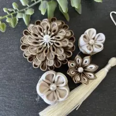 髪飾り　成人式　卒業式　結婚式　前撮り