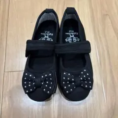 リボン付きブラックフォーマルシューズ 17.0cm